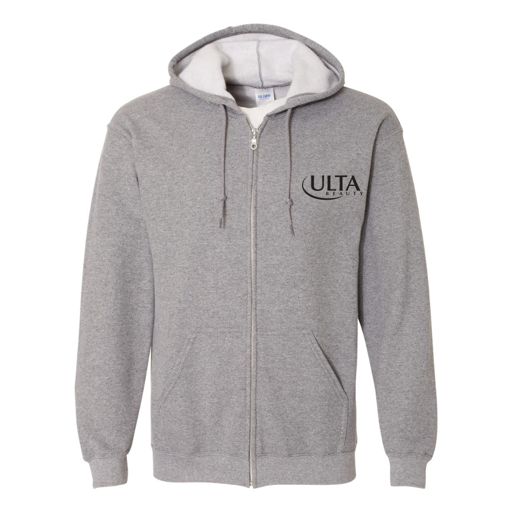 Men's Ulta Beauty  Gildan  Heavy Blend Full Zip Hooded Sweatshirt